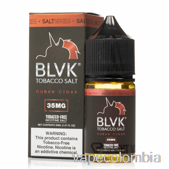 Vape Kit Completo Sal De Cigarro Cubano - Blvk - 30ml 35mg
